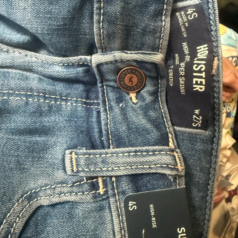 Hollister Blue Skinny Jeans Classic Style